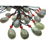 Labradorite Teardrop Bead Pendant